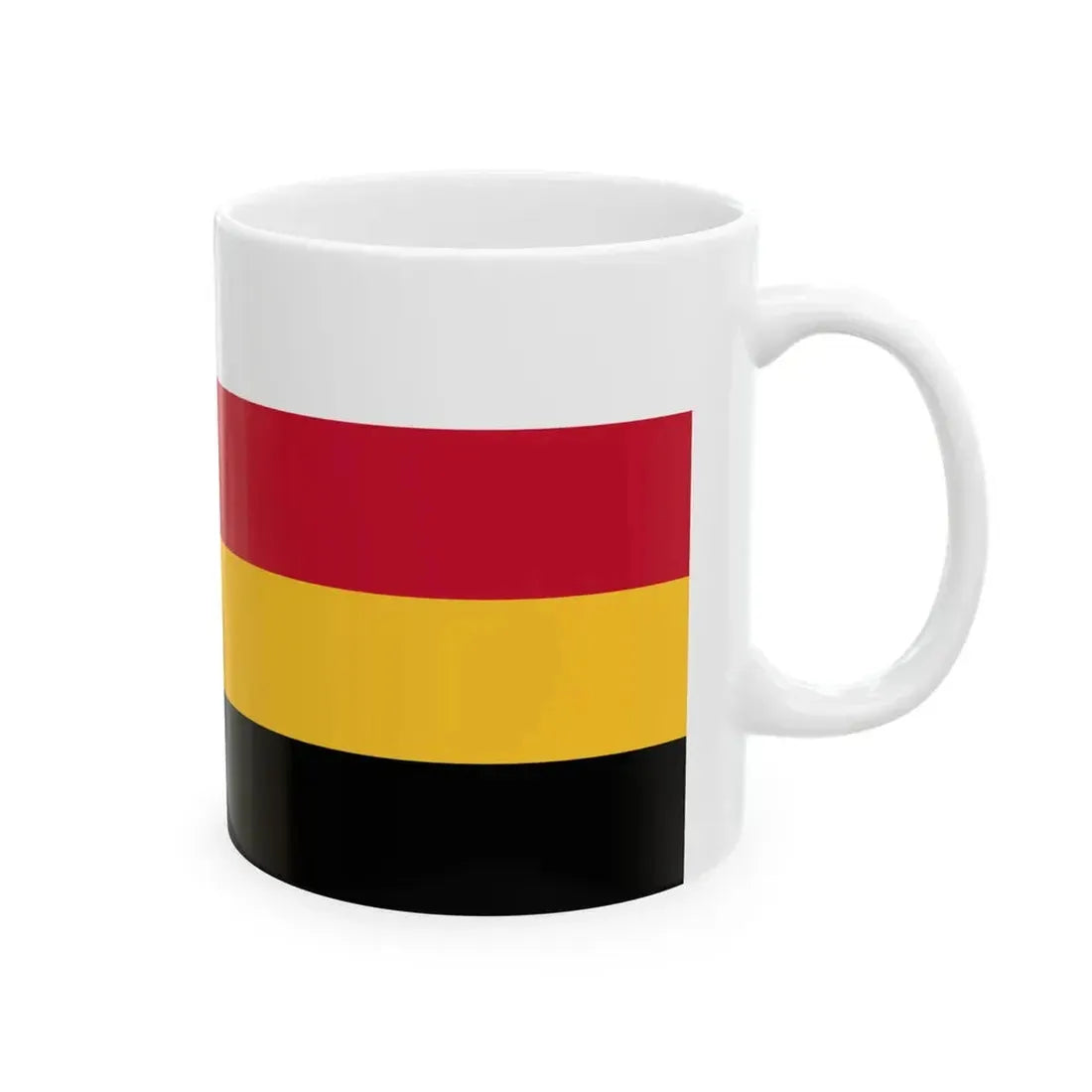 Flag of the Federated Malay States Civil Ensign (Malaysia) White Coffee Mug - Go Mug Yourself