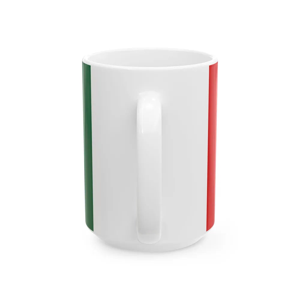 Flag of the Federation of Bosnia and Herzegovina 1996-2007 (Bosnia and Herzegovina) White Coffee Mug - Go Mug Yourself
