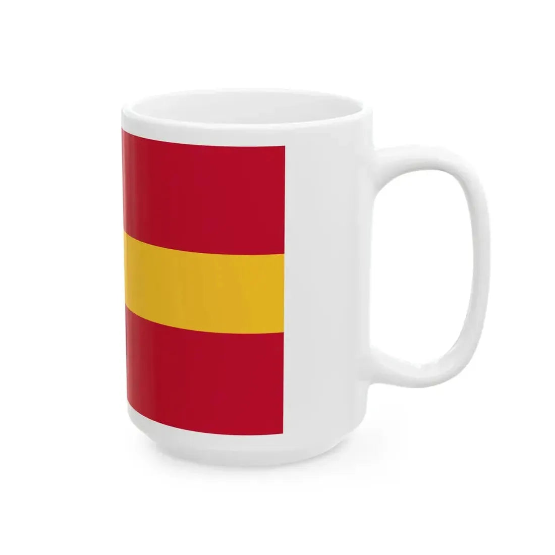 Flag of the Finland Swedes (Finland) White Coffee Mug - Go Mug Yourself