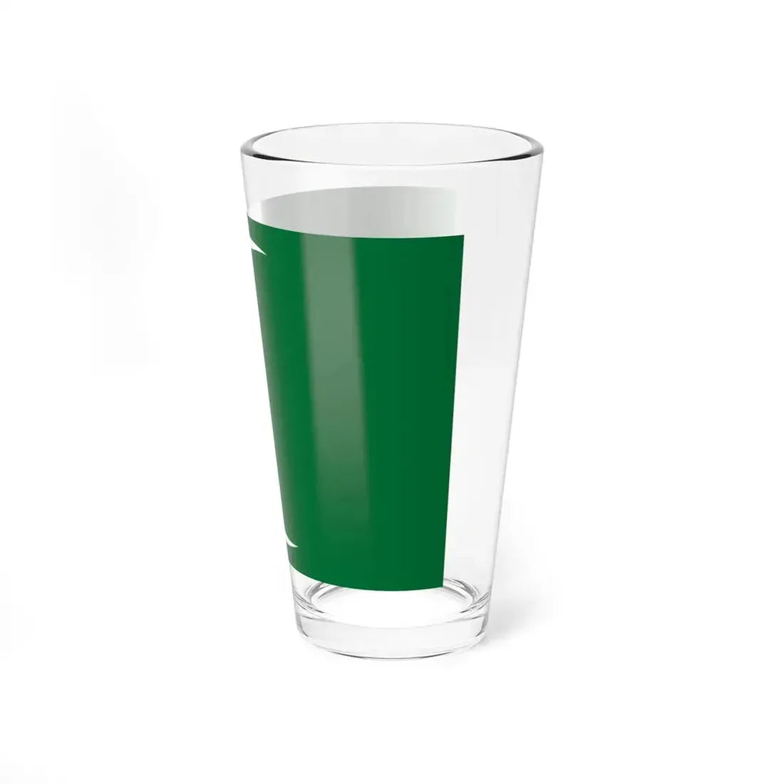 Flag of the First and Second Saudi State (Saudi Arabia) Pint Glass 16oz - Go Mug Yourself