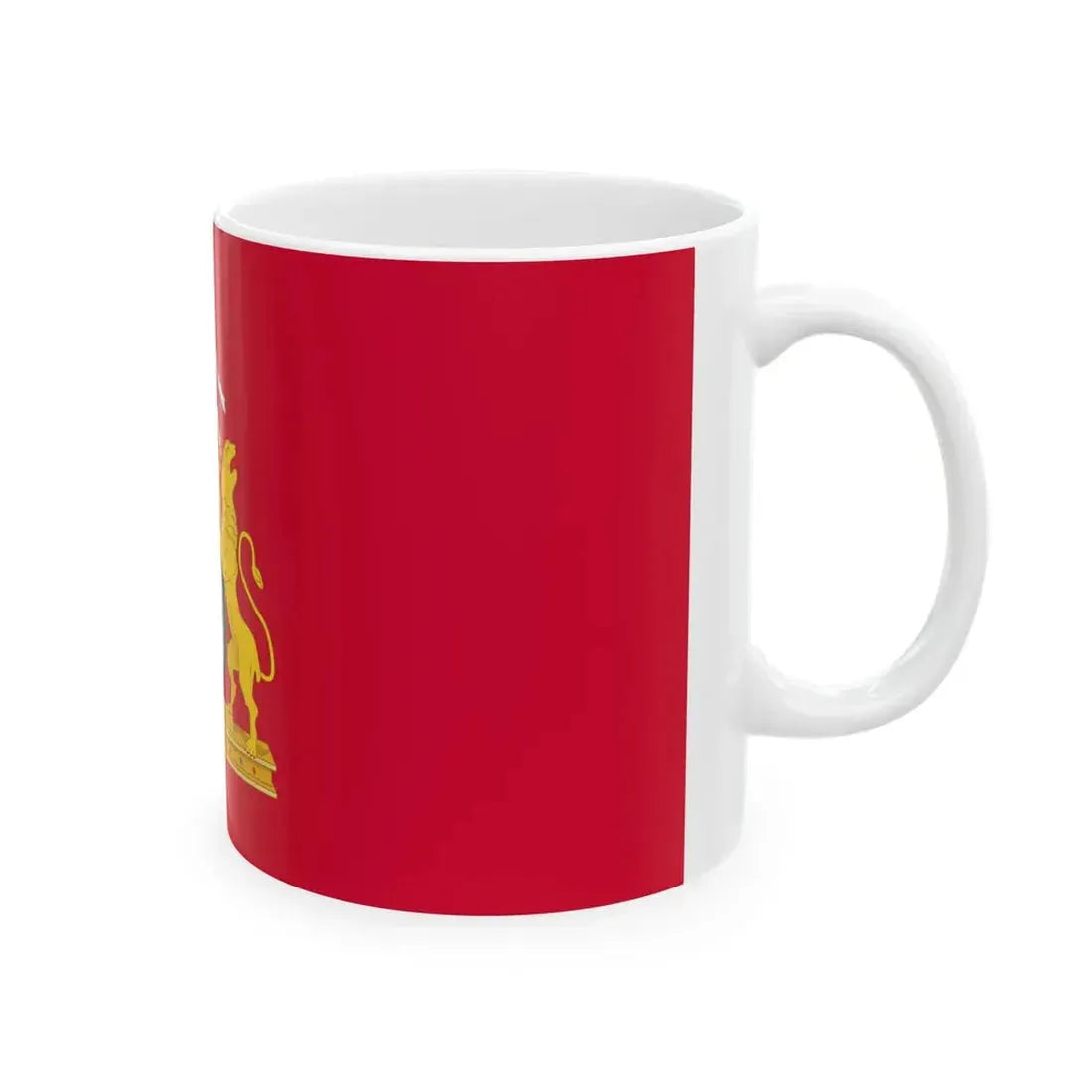 Flag of the First Empire of Haiti (Haiti) White Coffee Mug - Go Mug Yourself