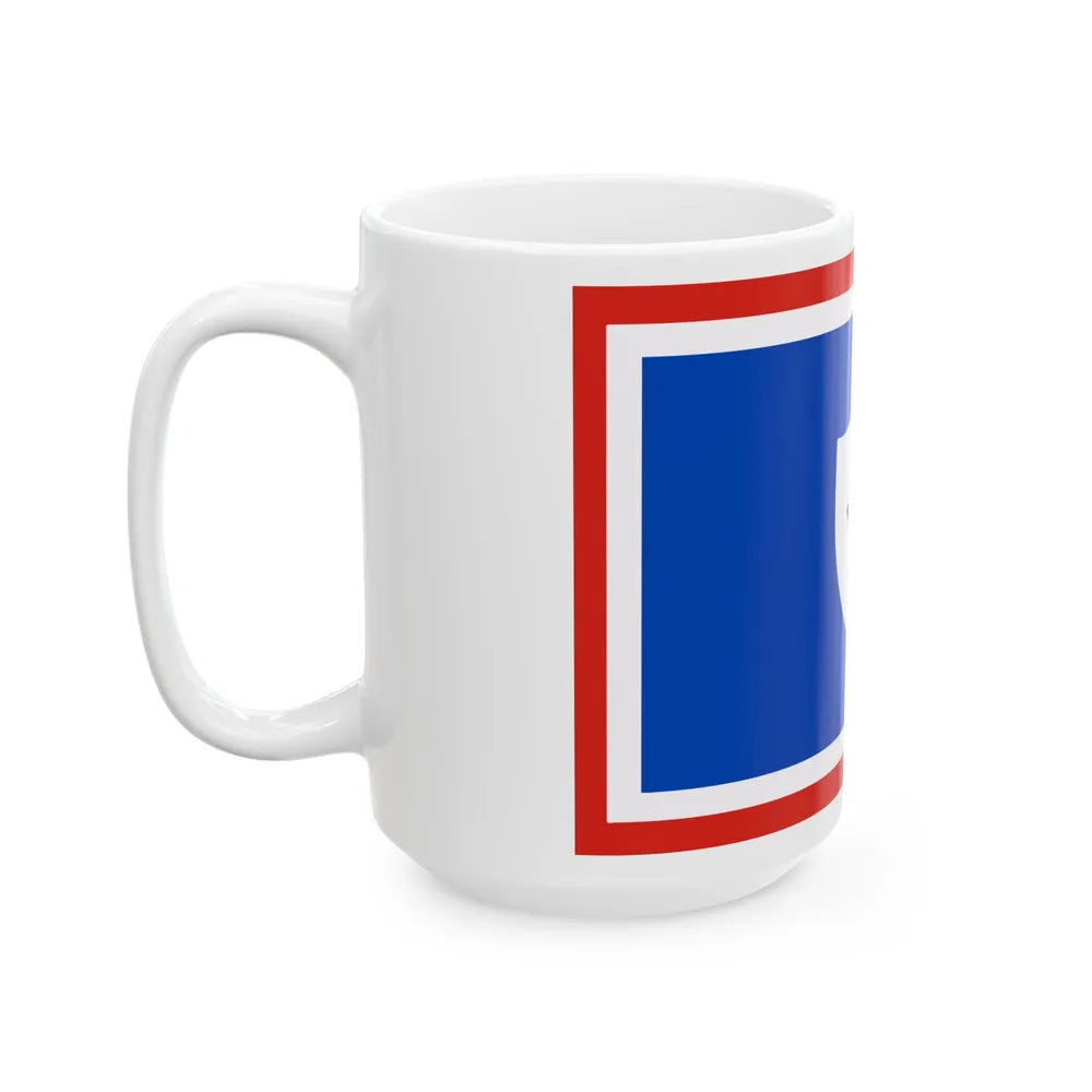 Flag of the First Vice Minister of Cuba (Cuba) White Coffee Mug - Go Mug Yourself