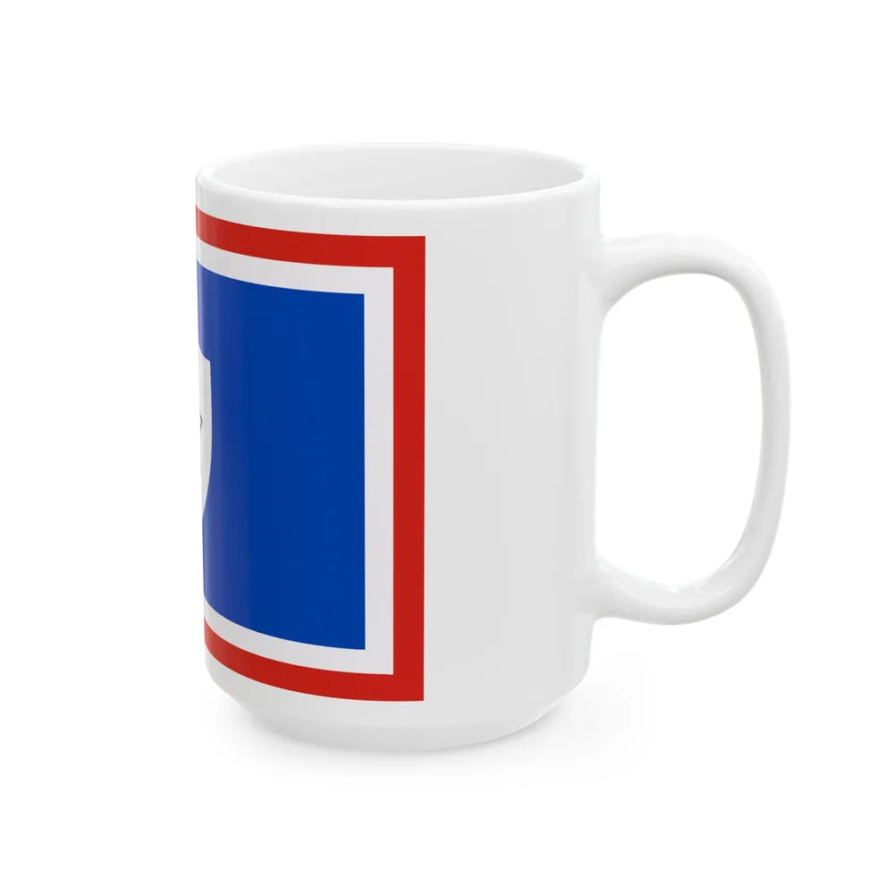 Flag of the First Vice Minister of Cuba (Cuba) White Coffee Mug - Go Mug Yourself
