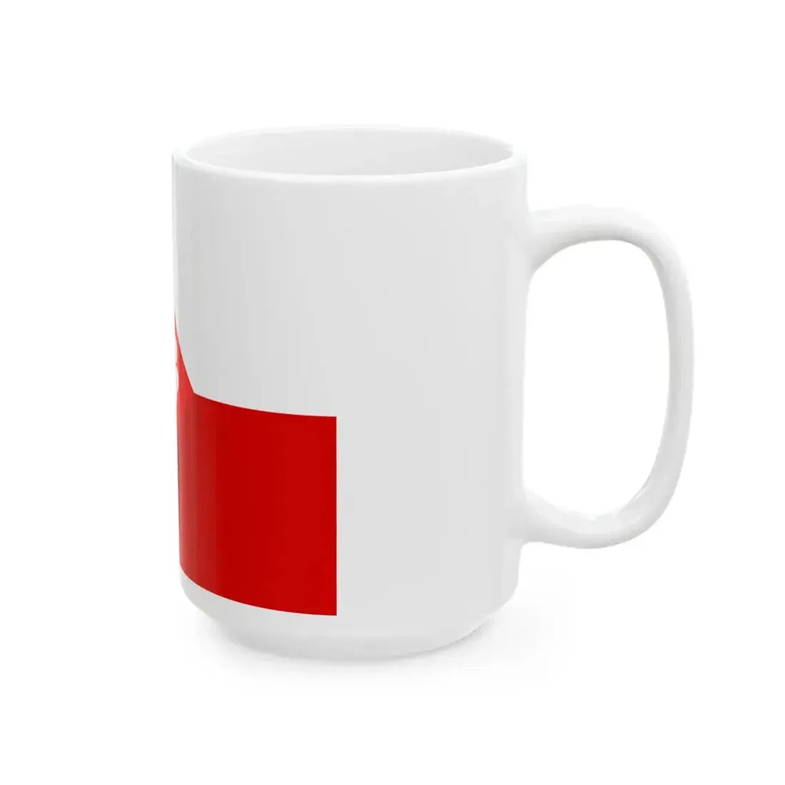 Flag of the Fourth United States Army (United States) White Coffee Mug - Go Mug Yourself