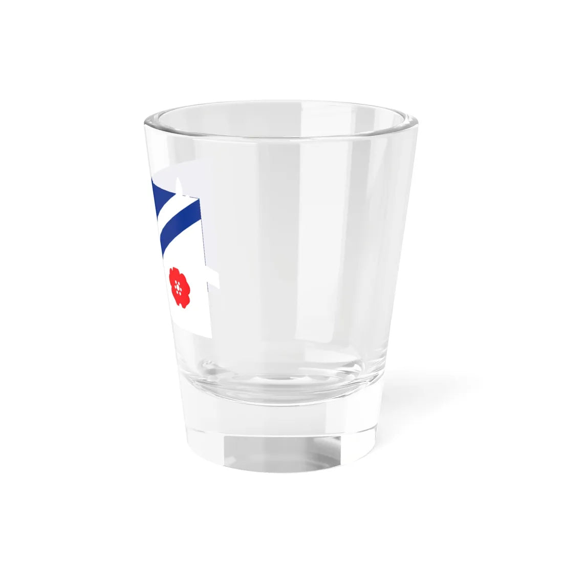 Flag of the Franco Albertains (Canada) Shot Glass 1.5oz - Go Mug Yourself