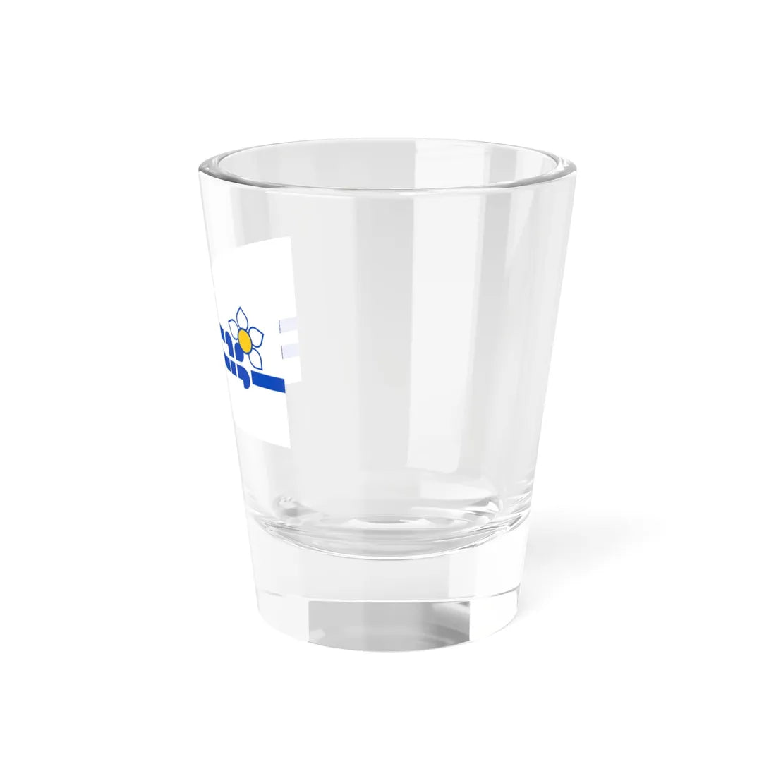 Flag of the Franco-Colombiens (Canada) Shot Glass 1.5oz - Go Mug Yourself