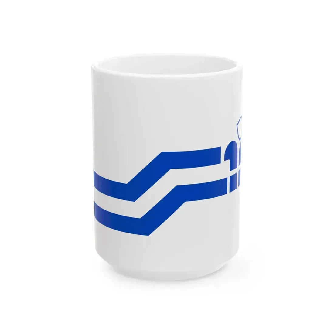 Flag of the Franco-Colombiens (Canada) White Coffee Mug 15oz - Go Mug Yourself