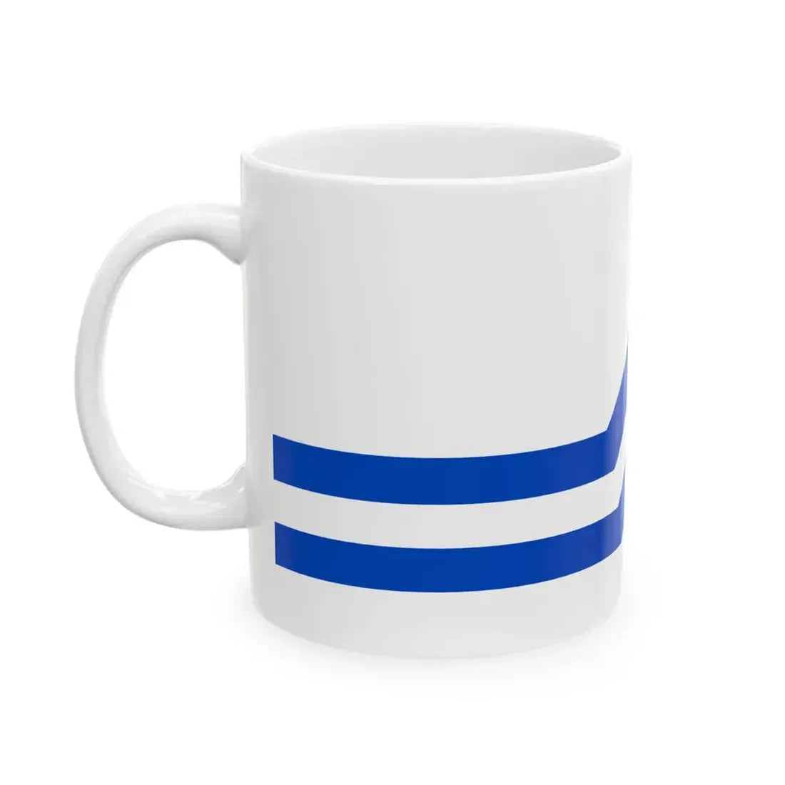 Flag of the Franco-Colombiens (Canada) White Coffee Mug - Go Mug Yourself