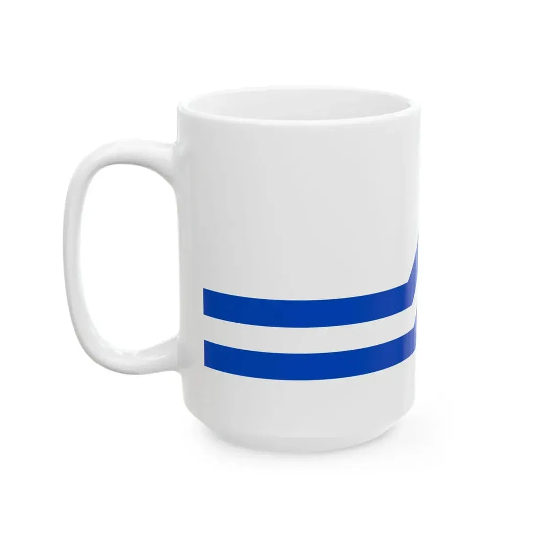 Flag of the Franco-Colombiens (Canada) White Coffee Mug - Go Mug Yourself