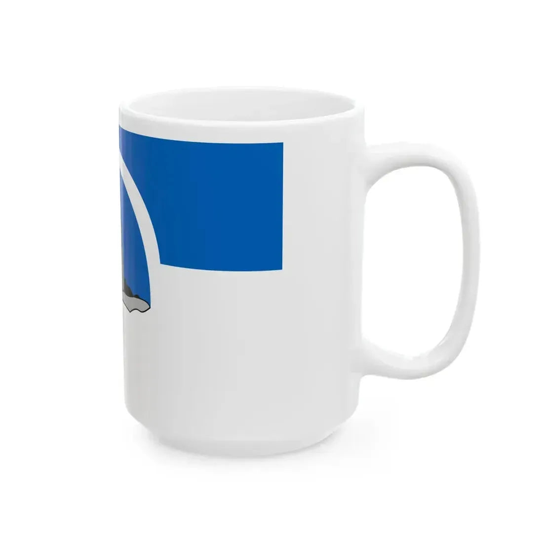 Flag of the Franco-Nunavois (Canada) White Coffee Mug - Go Mug Yourself