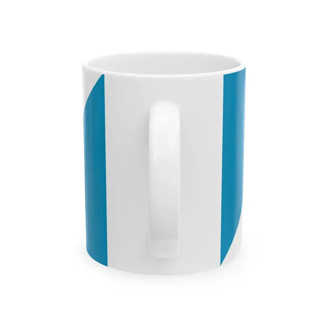 Flag of the Franco-Yukonnais (Canada) White Coffee Mug - Go Mug Yourself