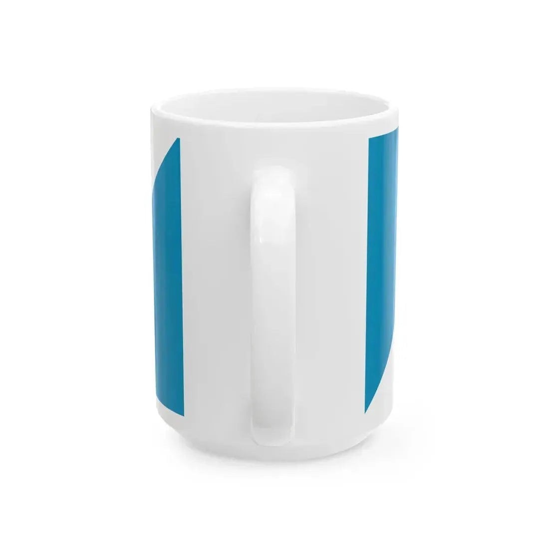 Flag of the Franco-Yukonnais (Canada) White Coffee Mug - Go Mug Yourself