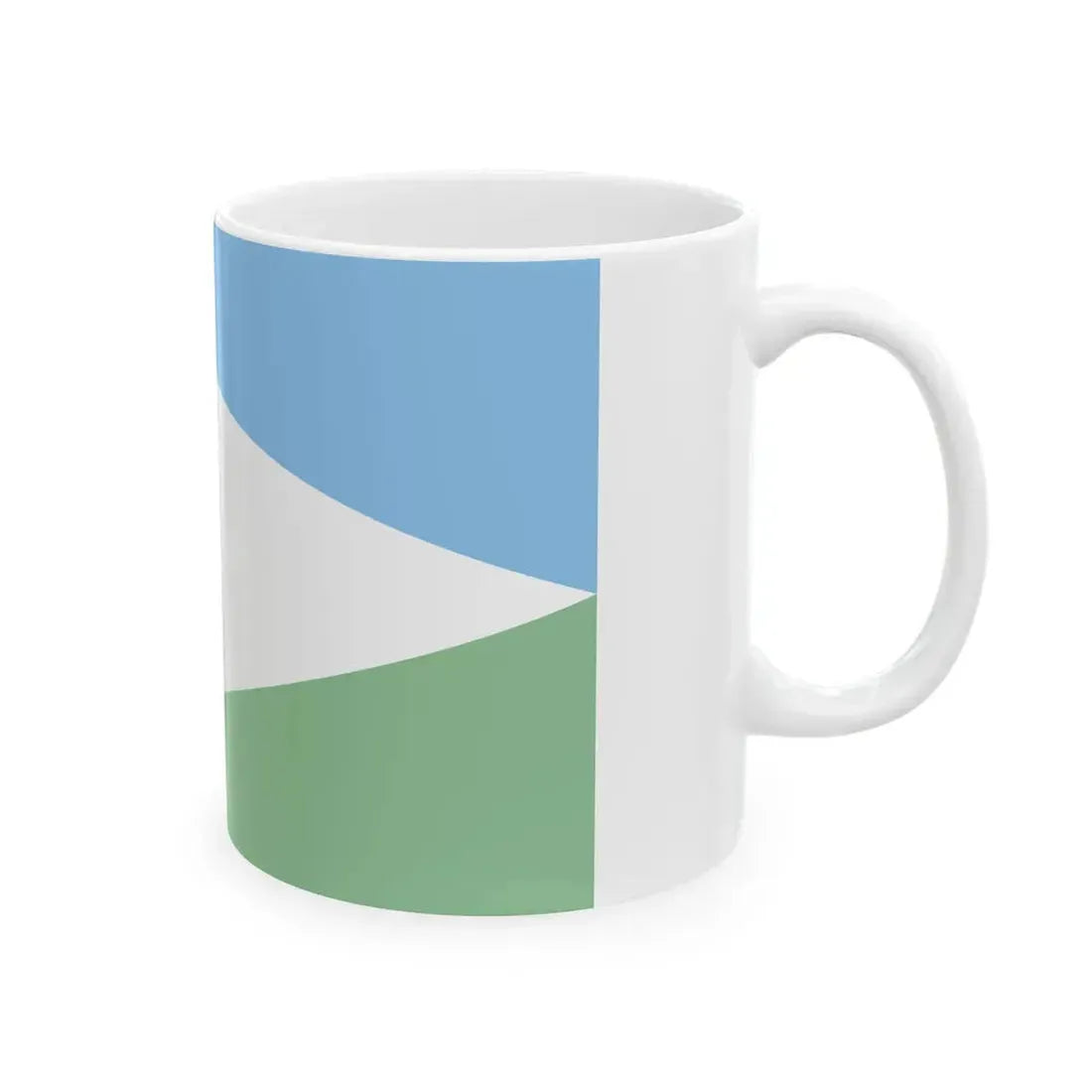 Flag of the Front for the Restoration of Unity and Democracy (Djibouti) White Coffee Mug - Go Mug Yourself