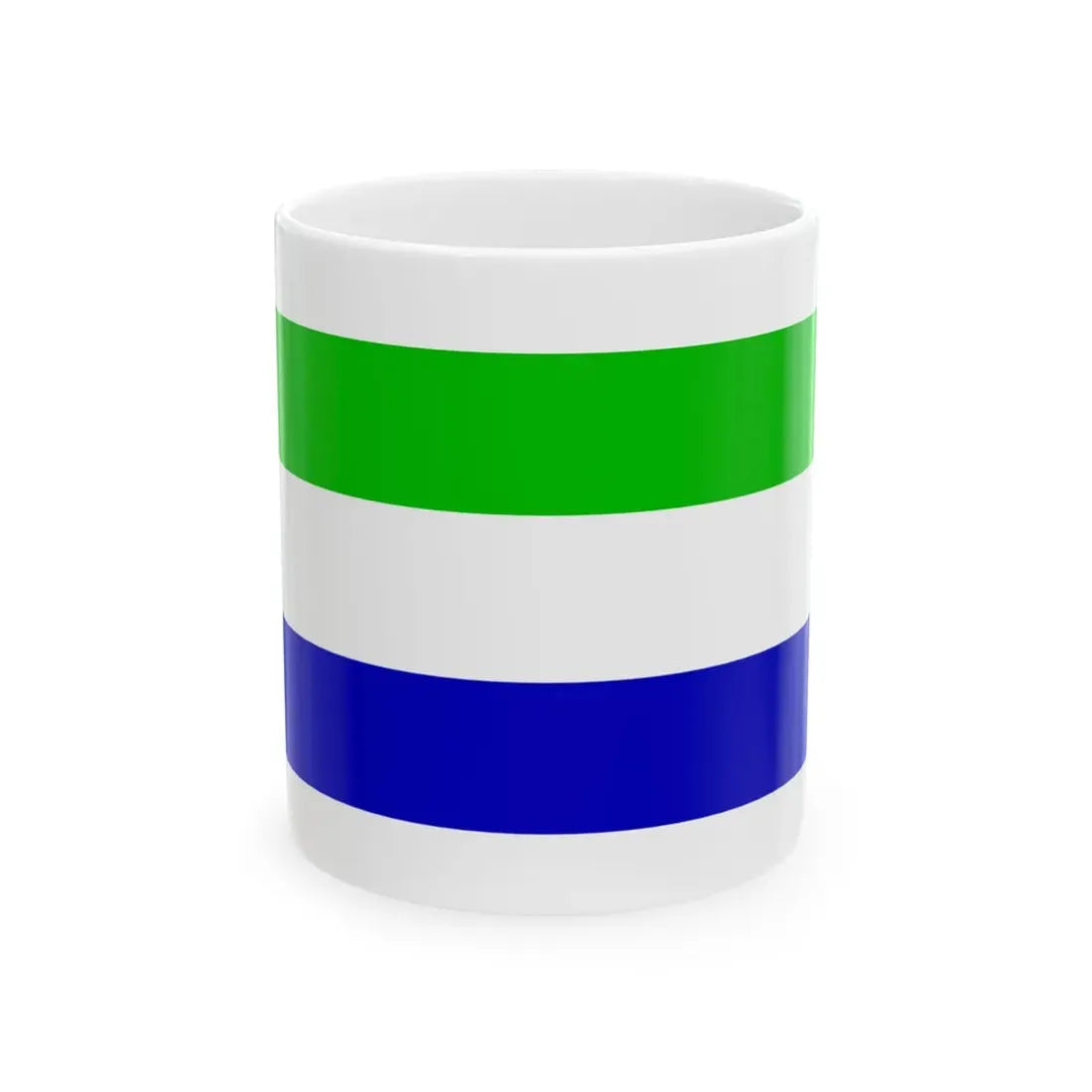 Flag of the Galapagos Islands (Ecuador) White Coffee Mug 11oz - Go Mug Yourself