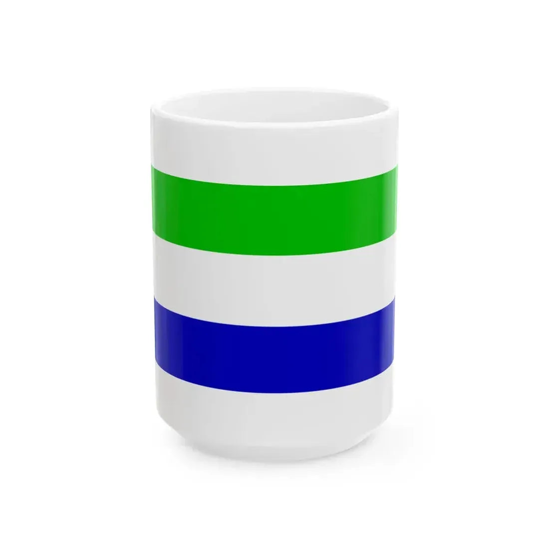 Flag of the Galapagos Islands (Ecuador) White Coffee Mug 15oz - Go Mug Yourself