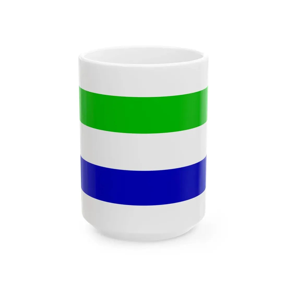 Flag of the Galapagos Islands (Ecuador) White Coffee Mug 15oz - Go Mug Yourself