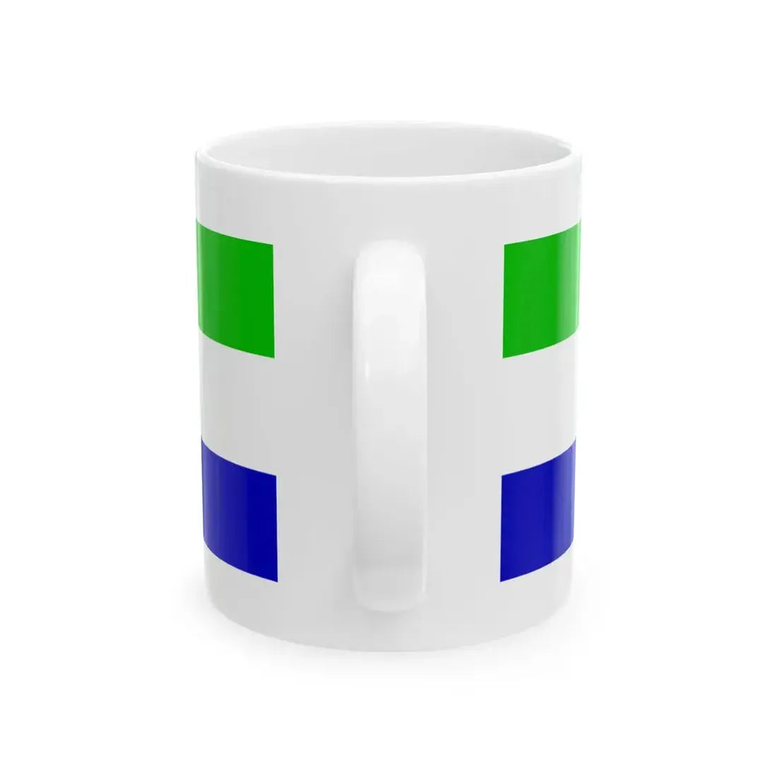 Flag of the Galapagos Islands (Ecuador) White Coffee Mug - Go Mug Yourself
