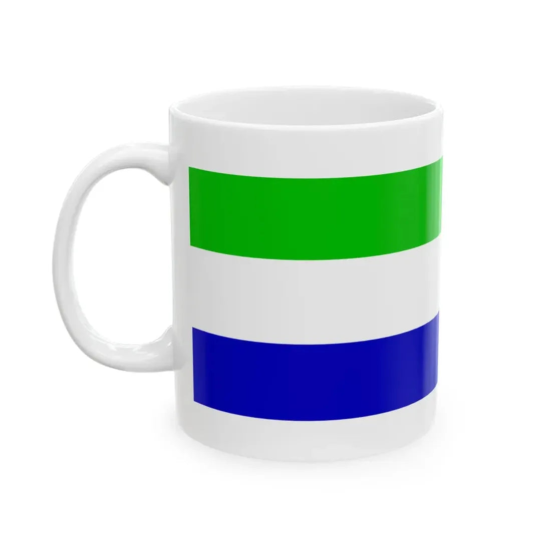 Flag of the Galapagos Islands (Ecuador) White Coffee Mug - Go Mug Yourself