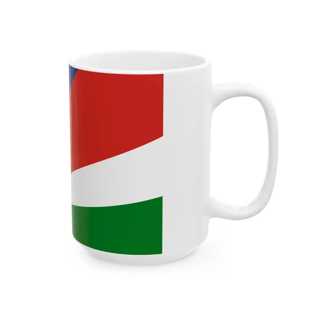 Flag of the Gambela Liberation Army (Ethiopia) White Coffee Mug - Go Mug Yourself