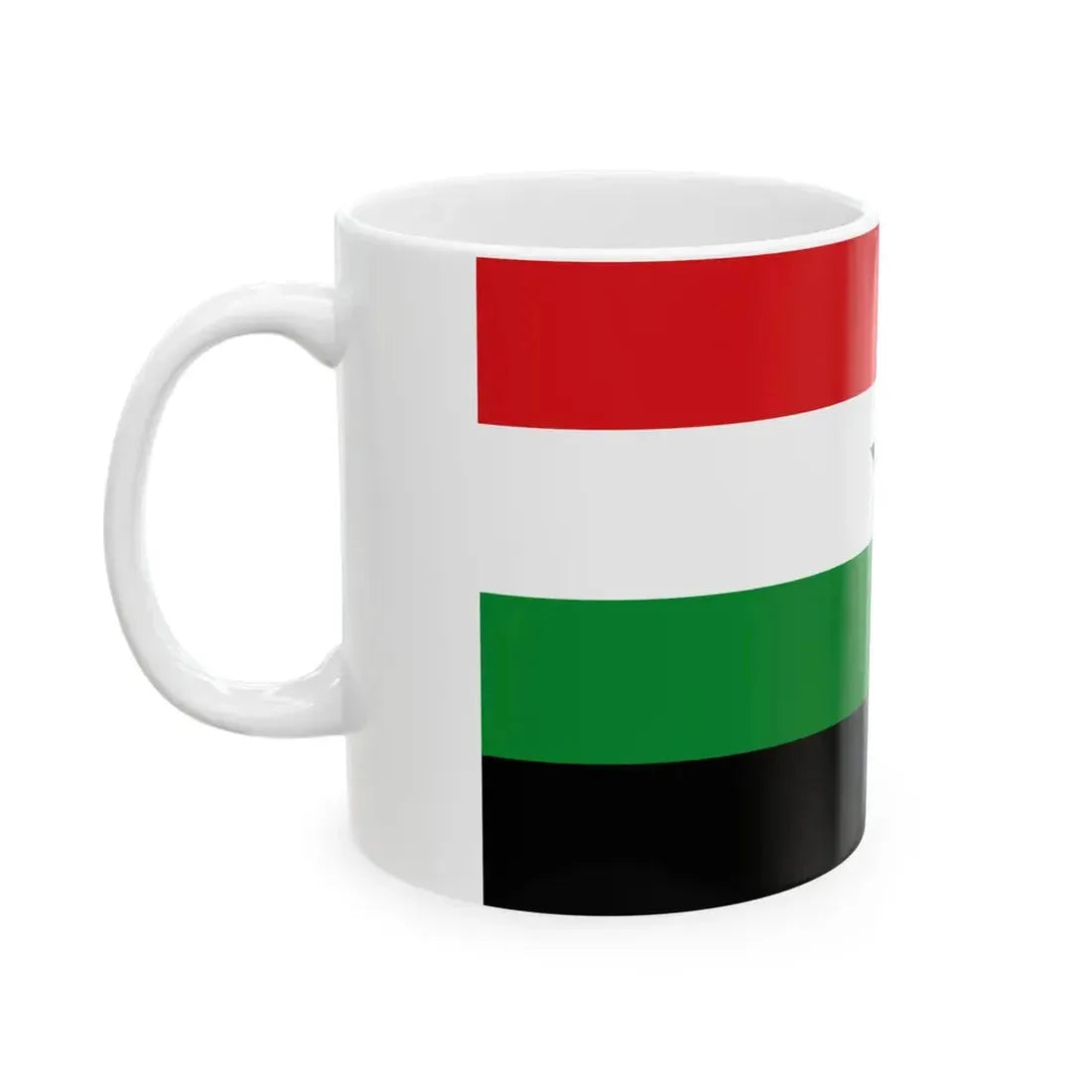 Flag of the Gambella Region (Ethiopia) White Coffee Mug - Go Mug Yourself