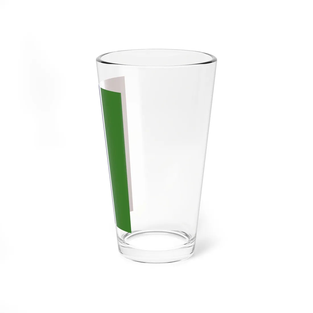 Flag of the Gambia vertical (Gambia) Pint Glass 16oz - Go Mug Yourself