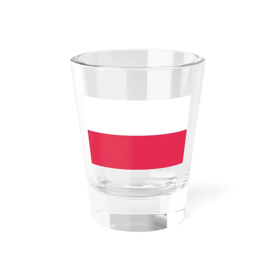 Flag of the General Confederation of the Kingdom of Poland (Poland) Shot Glass 1.5oz 1.5oz - Go Mug Yourself