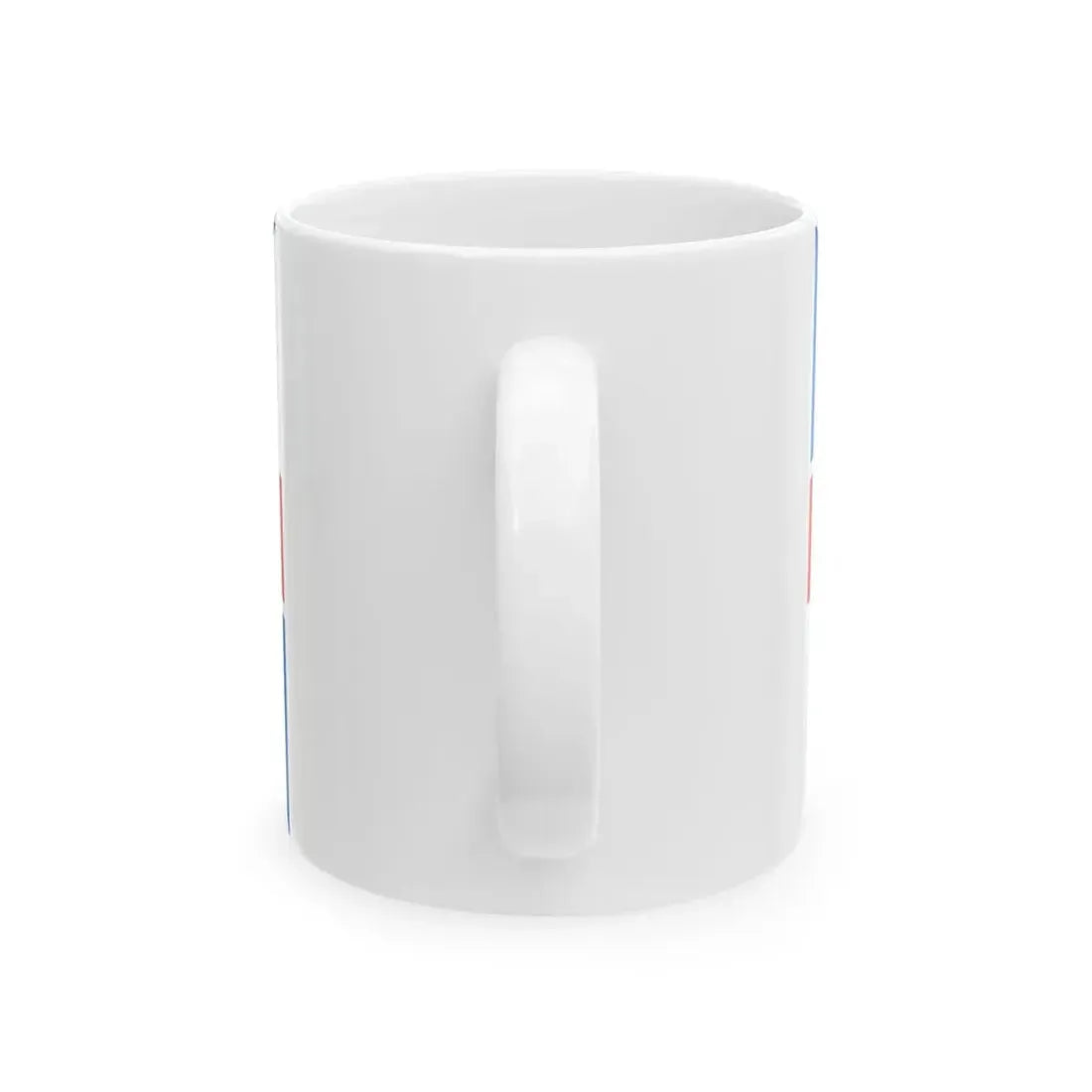 Flag of the Georgian Air Force 2004-2010 (Georgia) White Coffee Mug - Go Mug Yourself