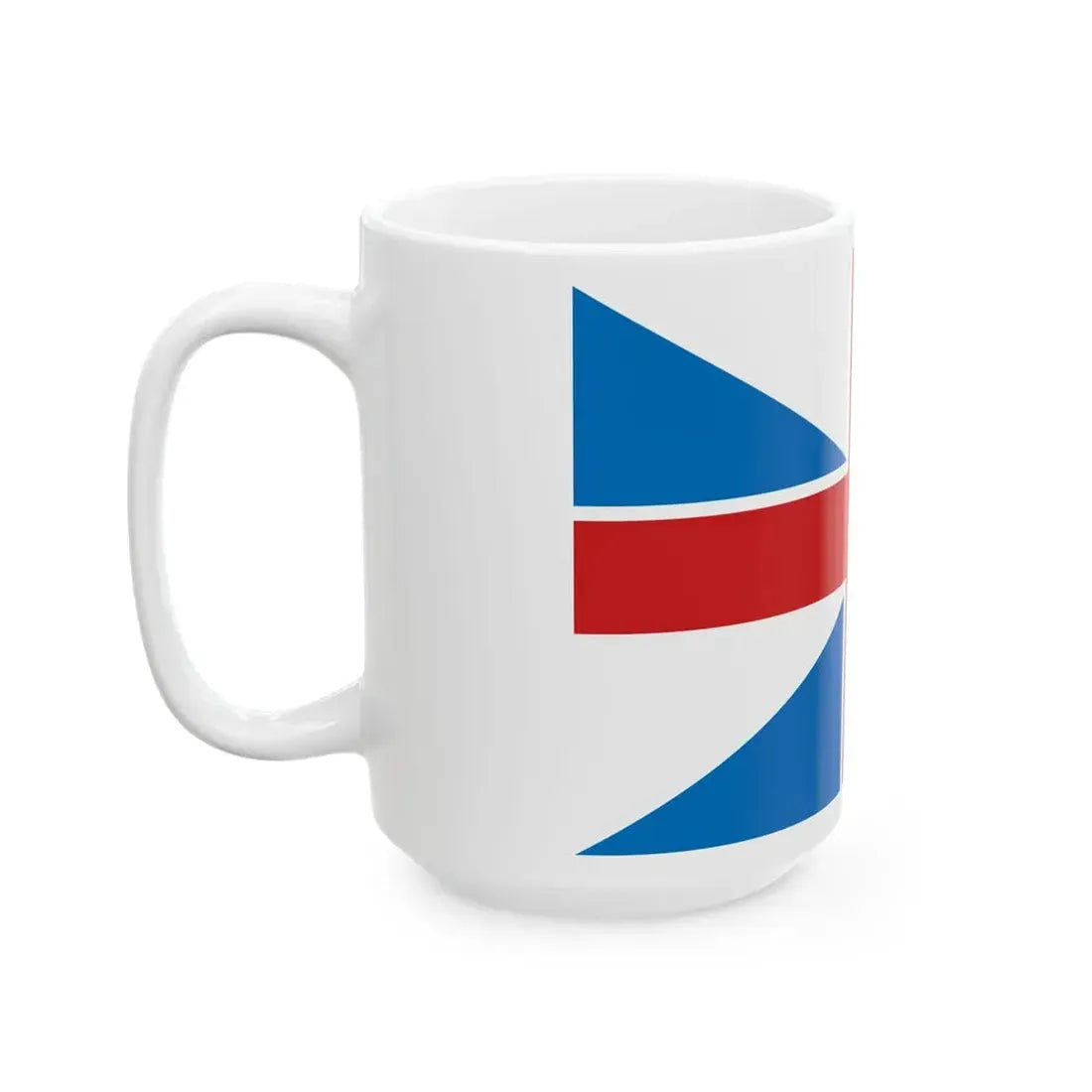 Flag of the Georgian Air Force 2004-2010 (Georgia) White Coffee Mug - Go Mug Yourself
