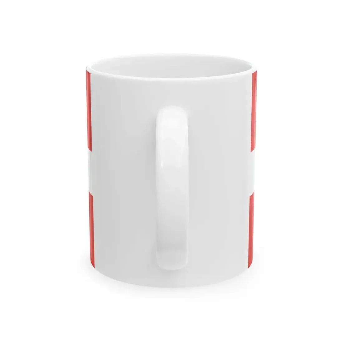 Flag of the Georgian Armed Forces (Georgia) White Coffee Mug - Go Mug Yourself