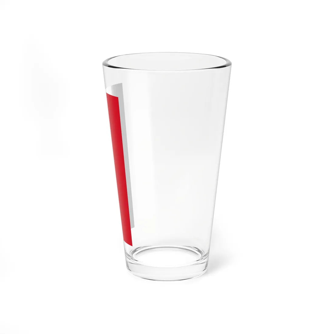 Flag of the German Empire vertical Pint Glass 16oz - Go Mug Yourself