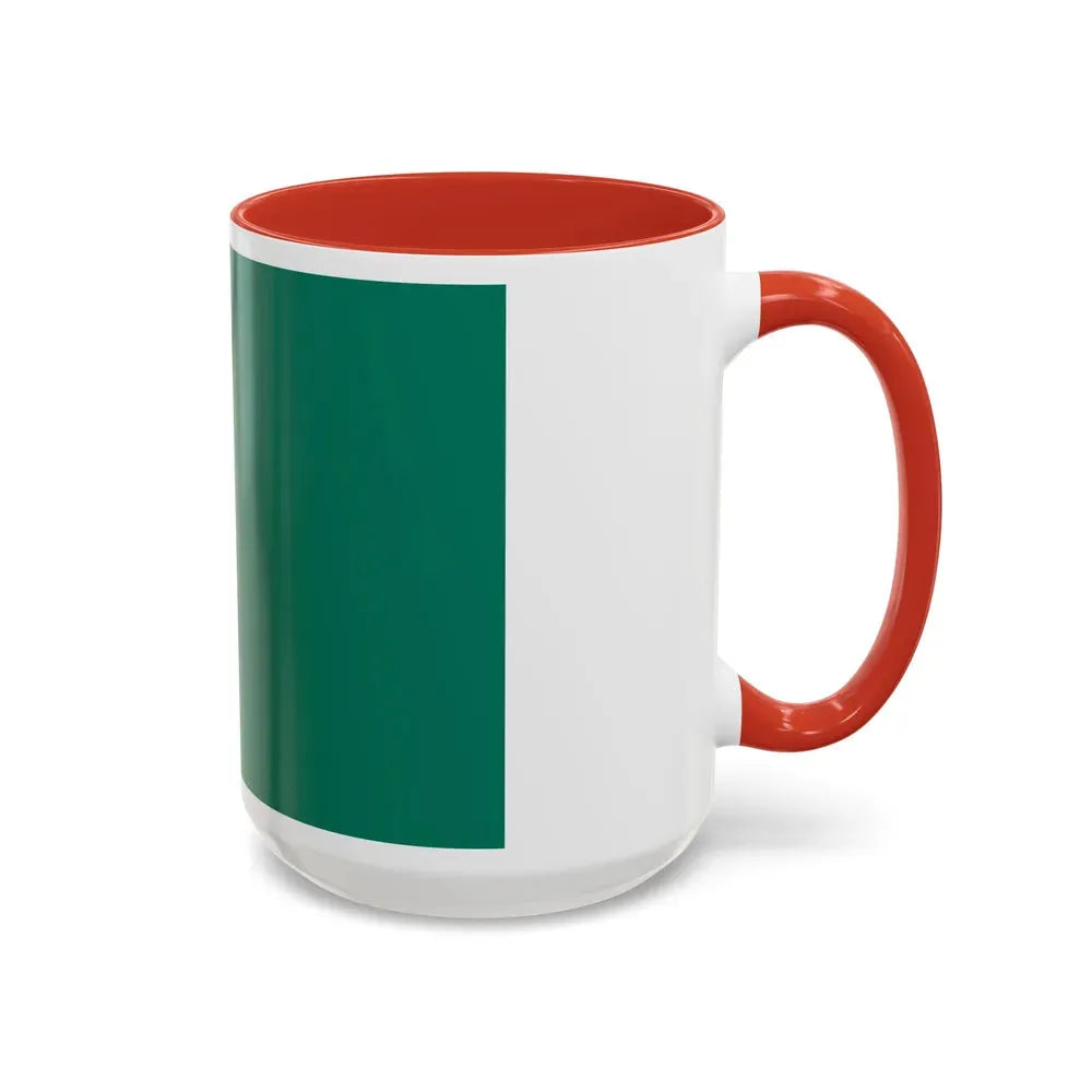 Flag of the Giza Governorate Egypt - Accent Coffee Mug - Go Mug Yourself