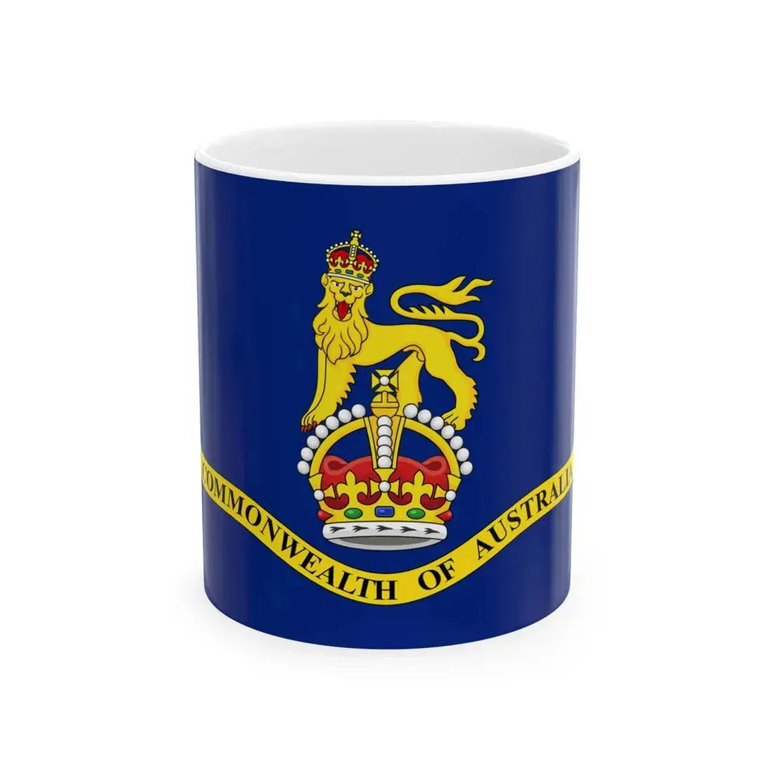 Flag of the Governor-General of Australia (Australia) White Coffee Mug 11oz - Go Mug Yourself