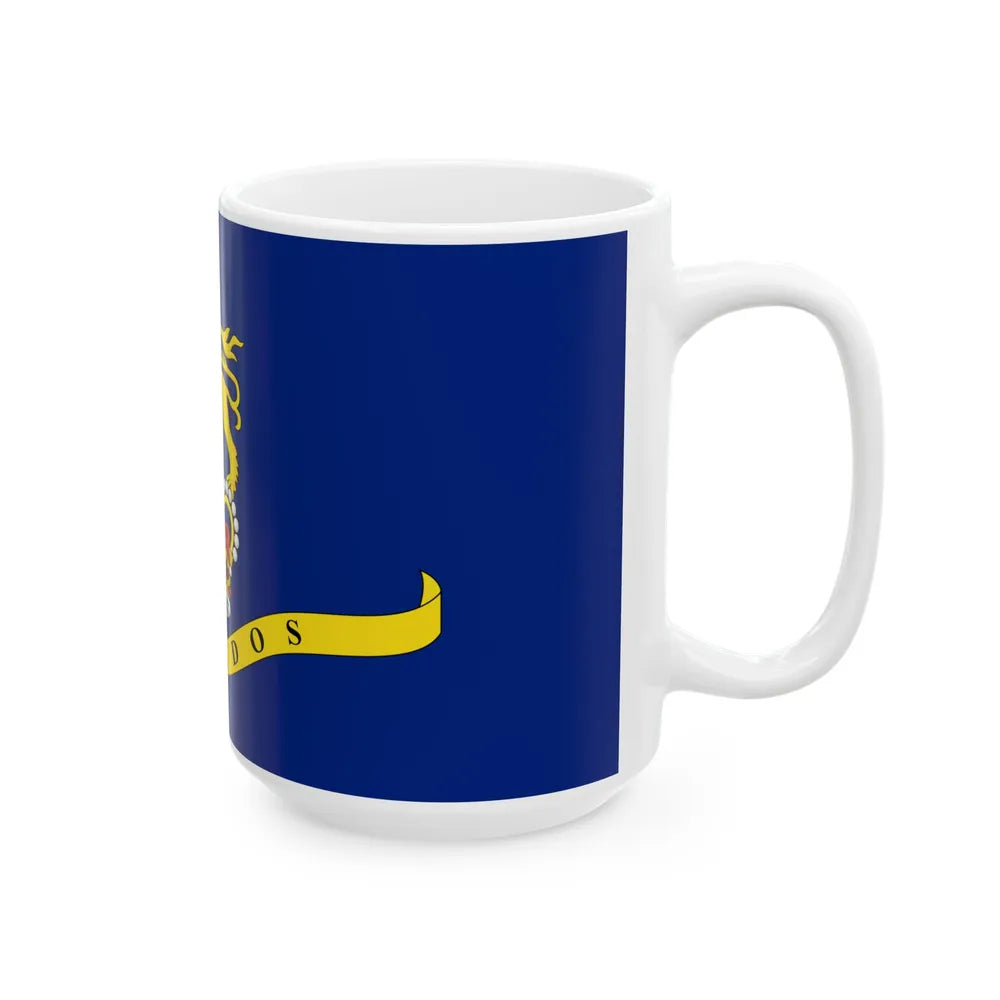 Flag of the Governor-General of Barbados (Barbados) White Coffee Mug - Go Mug Yourself