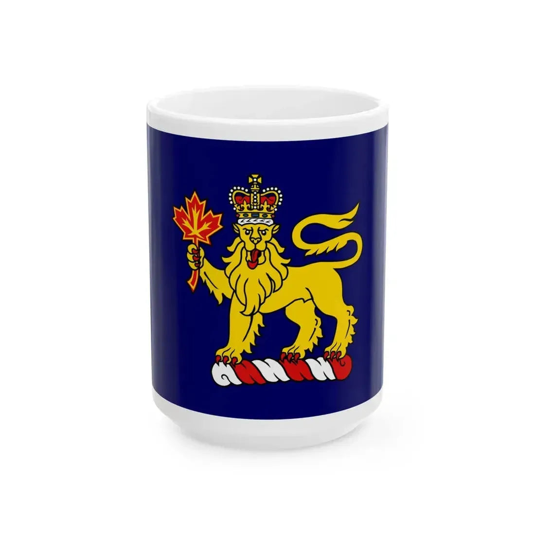 Flag of the Governor-General of Canada (Canada) White Coffee Mug 15oz - Go Mug Yourself