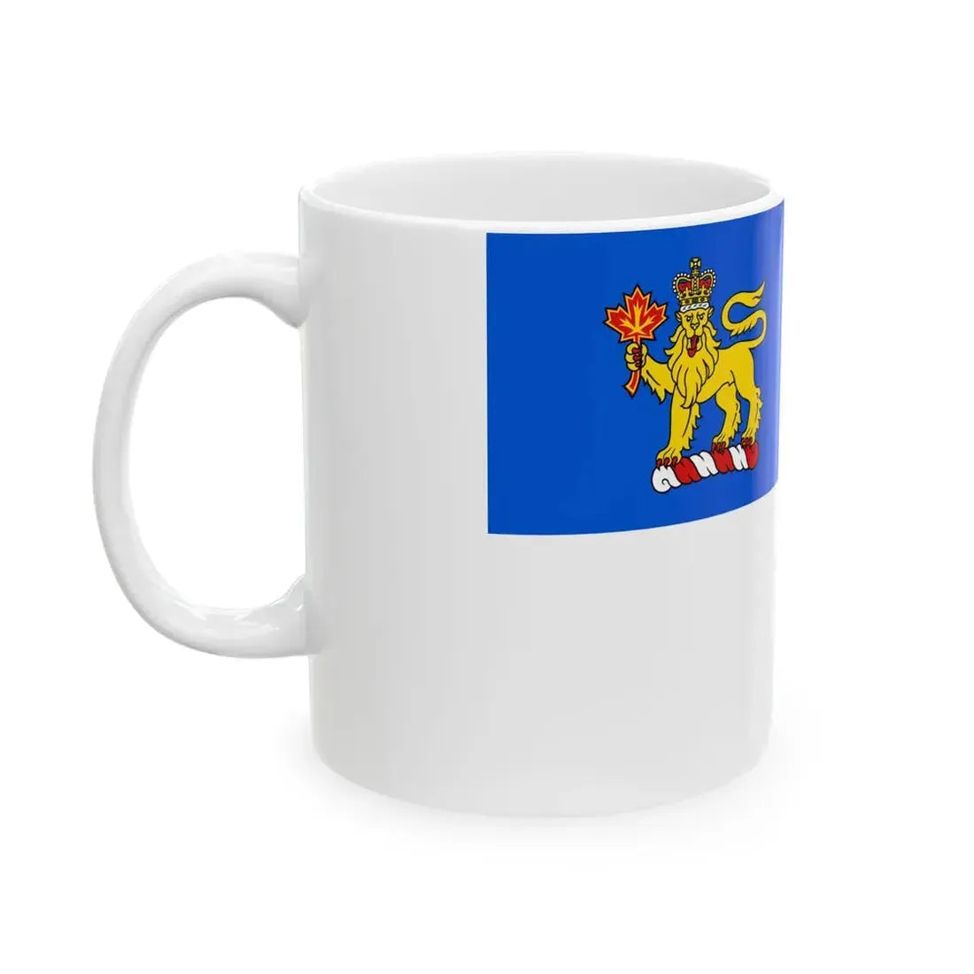 Flag of the Governor-General of Canada-Coast Guard (Canada) White Coffee Mug - Go Mug Yourself