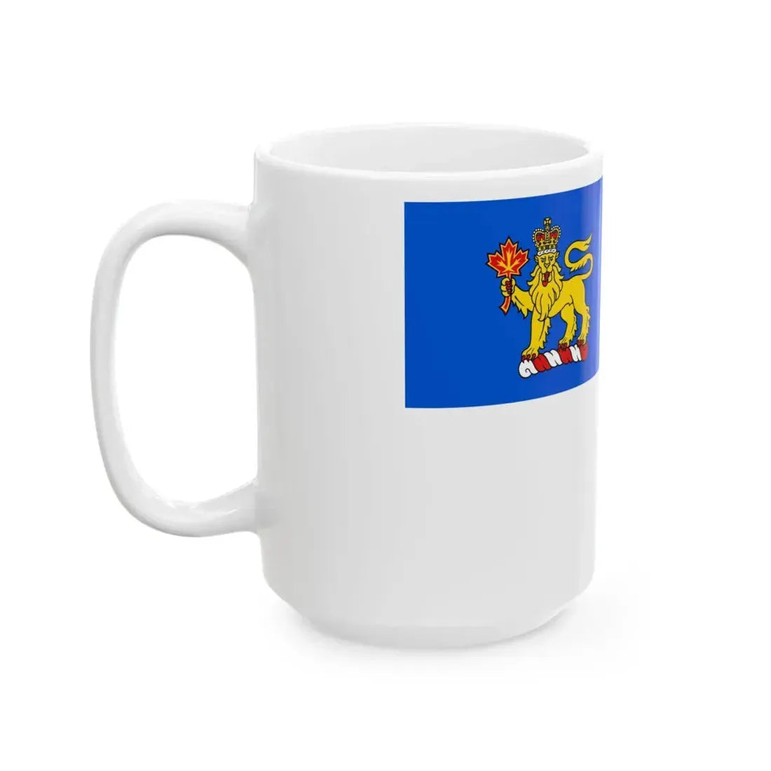 Flag of the Governor-General of Canada-Coast Guard (Canada) White Coffee Mug - Go Mug Yourself