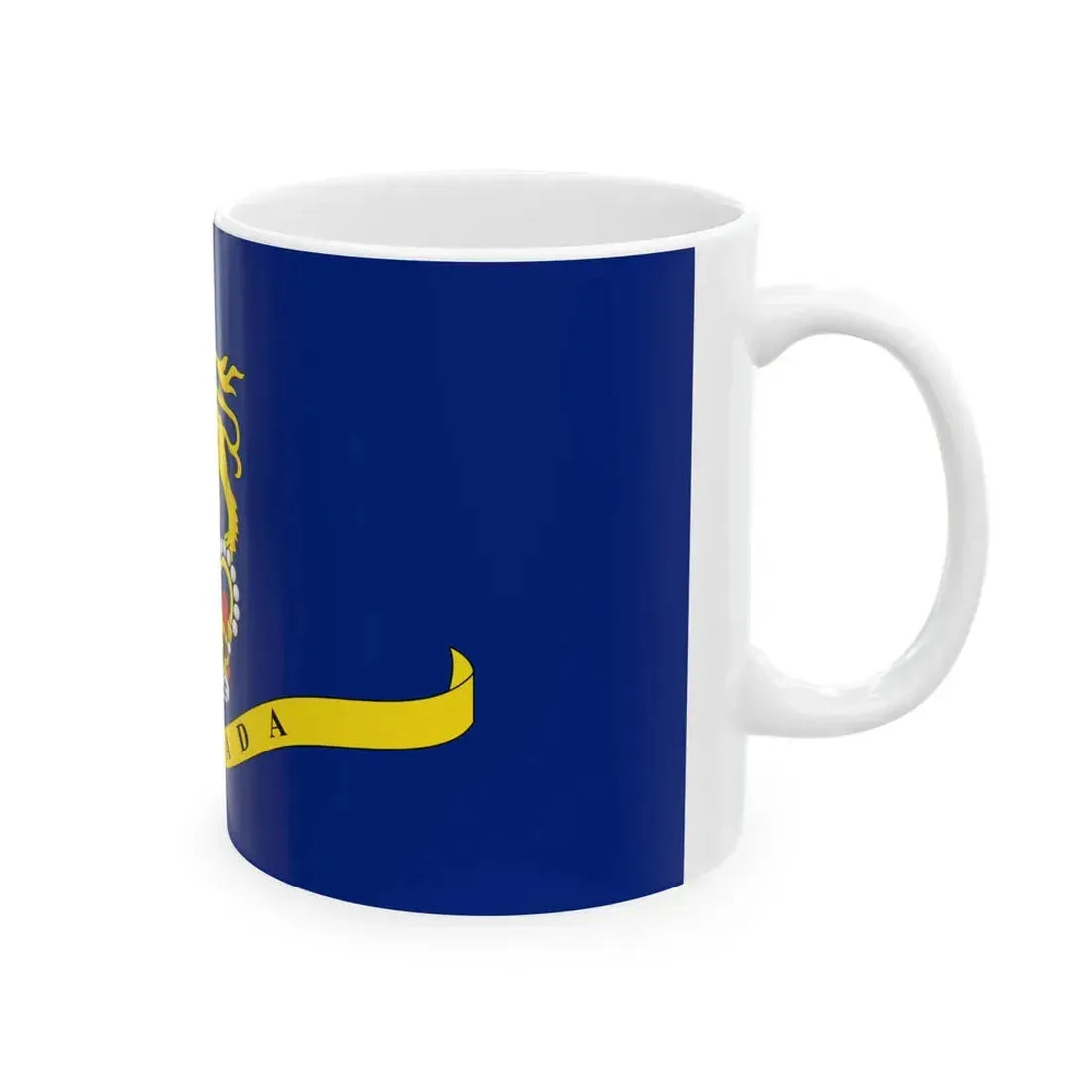 Flag of the Governor-General of Grenada (Grenada) White Coffee Mug - Go Mug Yourself