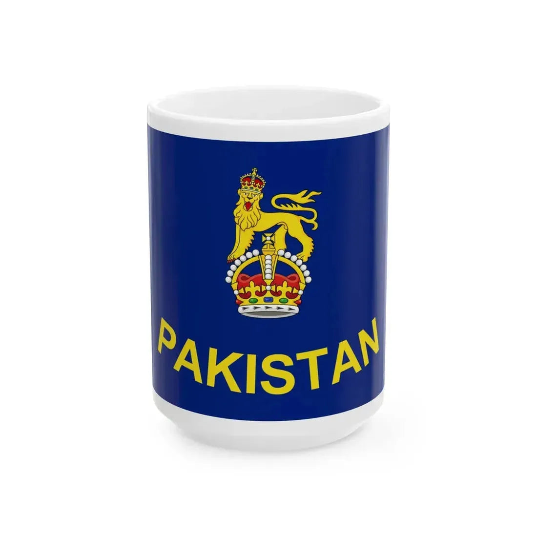 Flag of the Governor-General of Pakistan 1947-1952 (Pakistan) White Coffee Mug 15oz - Go Mug Yourself