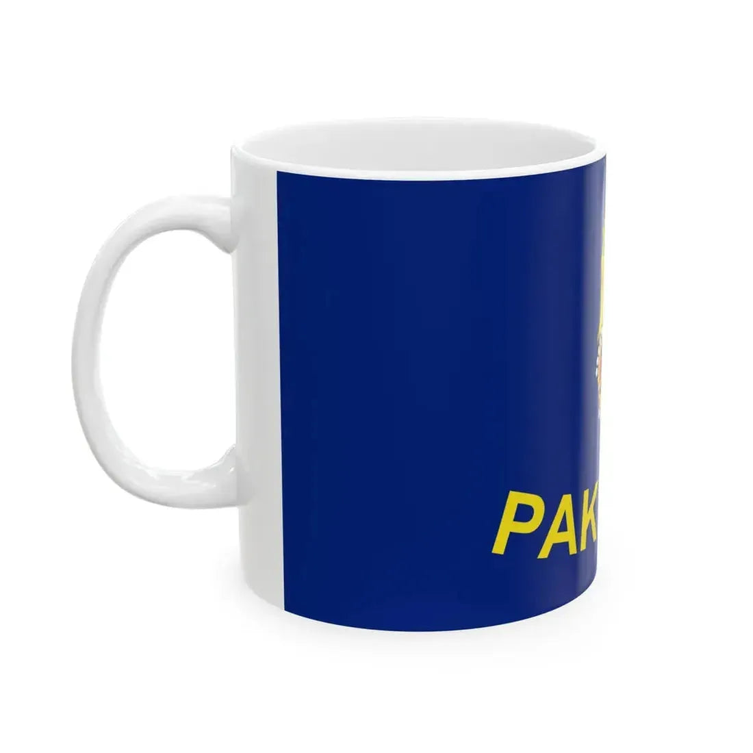 Flag of the Governor-General of Pakistan 1947-1952 (Pakistan) White Coffee Mug - Go Mug Yourself