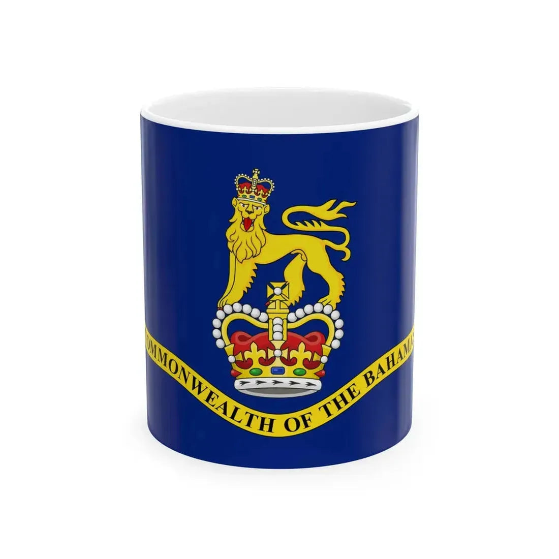Flag of the Governor-General of the Bahamas (Bahamas) White Coffee Mug 11oz - Go Mug Yourself