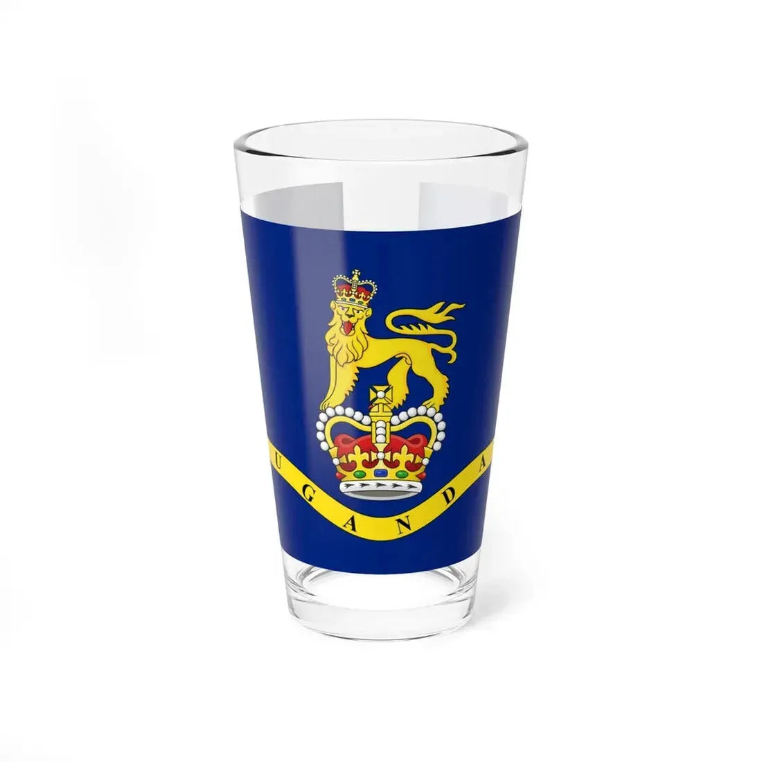 Flag of the Governor-General of Uganda 1962-1963 (Uganda) Pint Glass 16oz 16oz - Go Mug Yourself