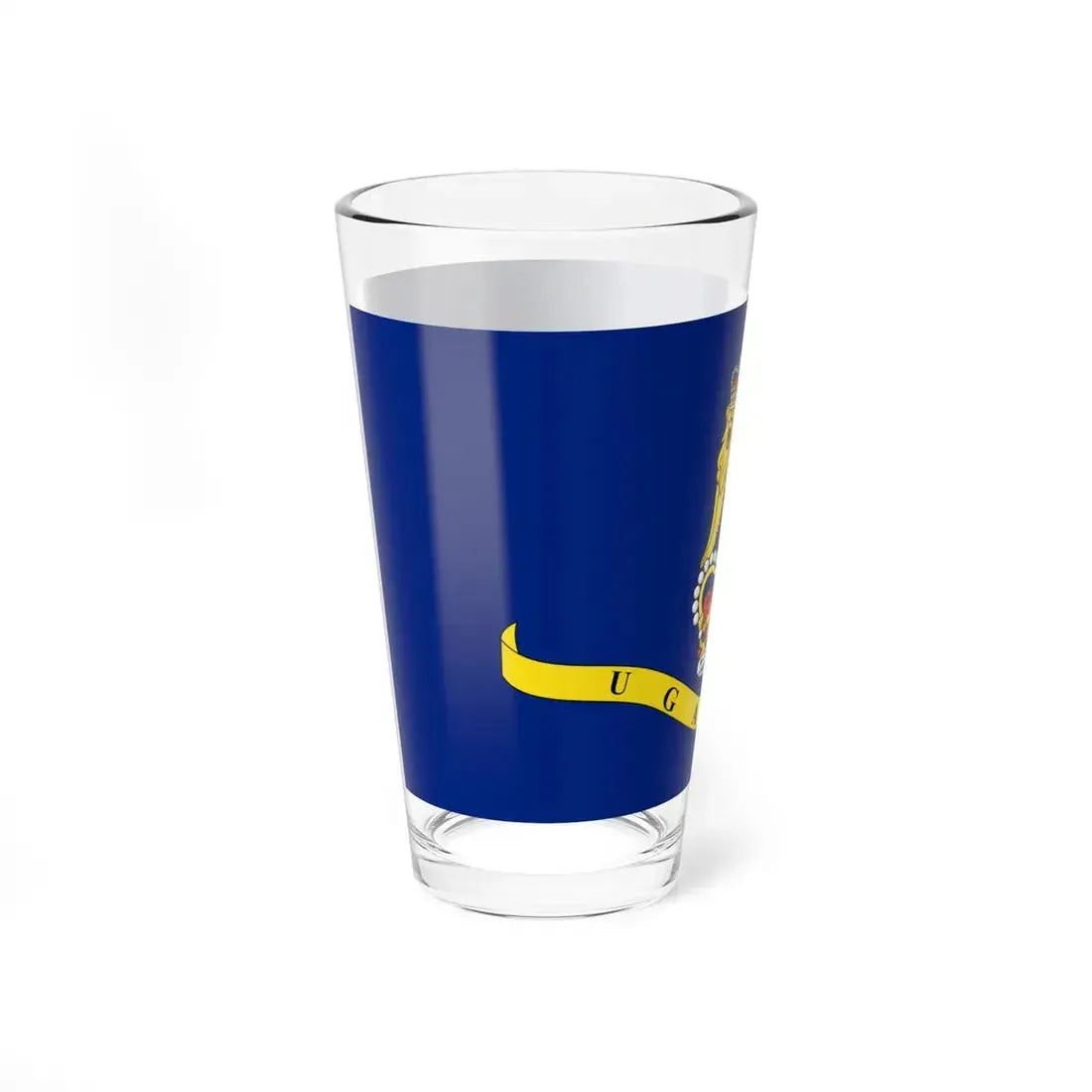Flag of the Governor-General of Uganda 1962-1963 (Uganda) Pint Glass 16oz - Go Mug Yourself