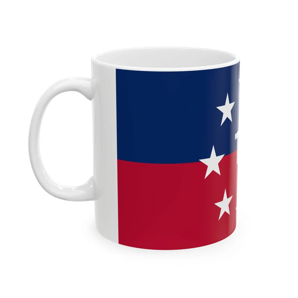 Flag of the Governor of Hawaii pre-1959 (United States) White Coffee Mug - Go Mug Yourself