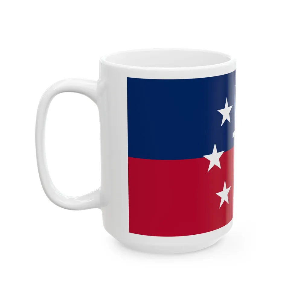 Flag of the Governor of Hawaii pre-1959 (United States) White Coffee Mug - Go Mug Yourself