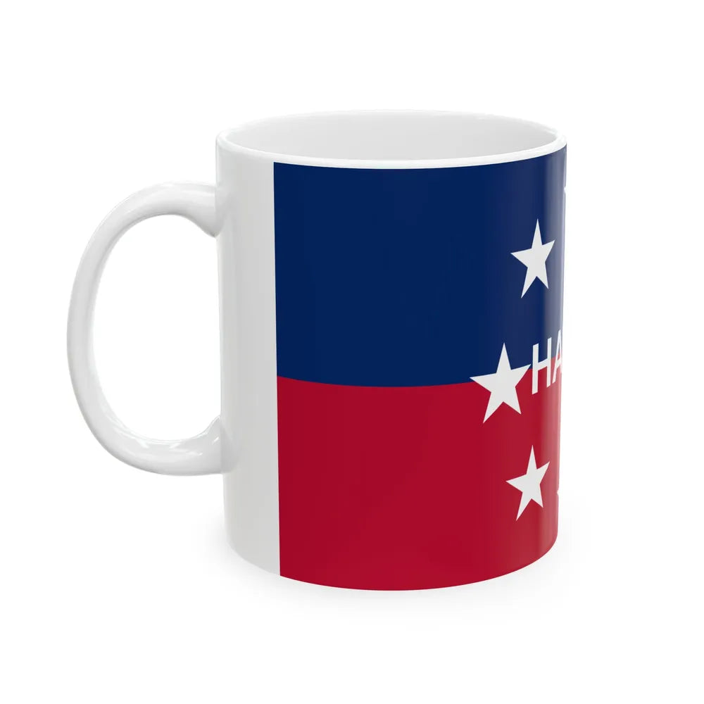 Flag of the Governor of Hawaii (United States) White Coffee Mug - Go Mug Yourself