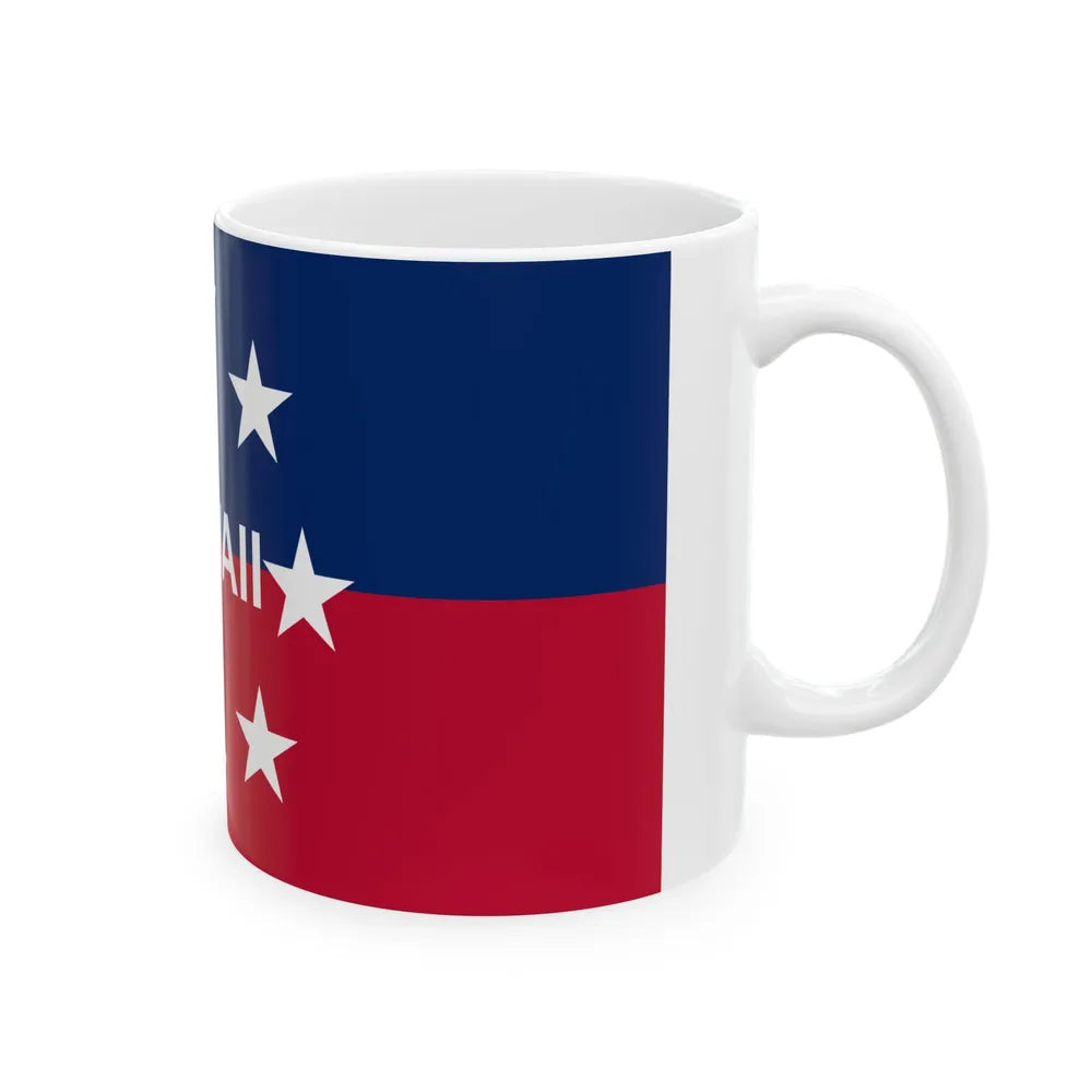 Flag of the Governor of Hawaii (United States) White Coffee Mug - Go Mug Yourself