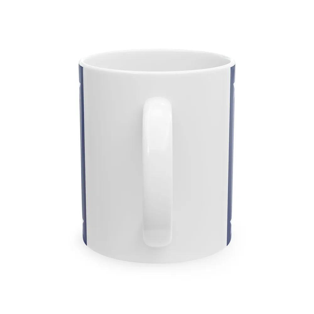 Flag of the Governor of Kansas (United States) White Coffee Mug - Go Mug Yourself