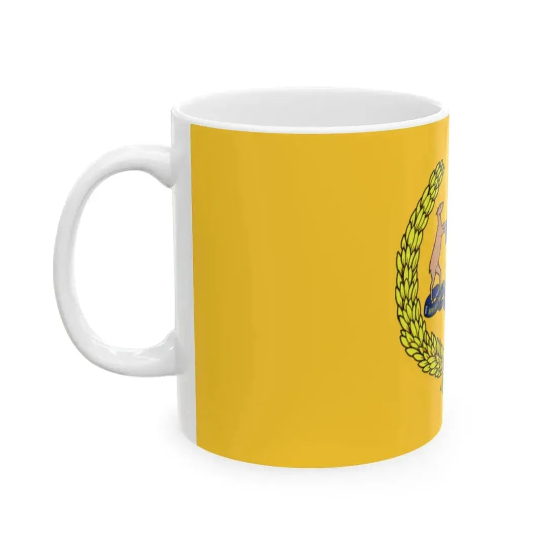 Flag of the Governor of Malacca (Malaysia) White Coffee Mug - Go Mug Yourself