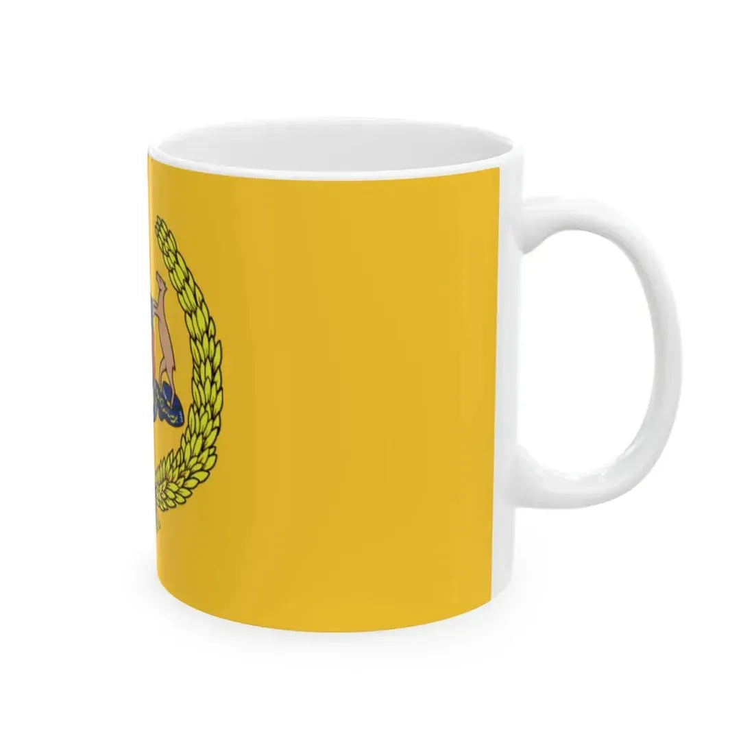 Flag of the Governor of Malacca (Malaysia) White Coffee Mug - Go Mug Yourself
