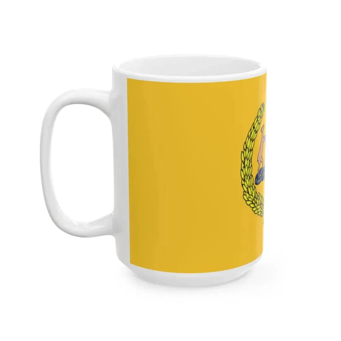 Flag of the Governor of Malacca (Malaysia) White Coffee Mug - Go Mug Yourself